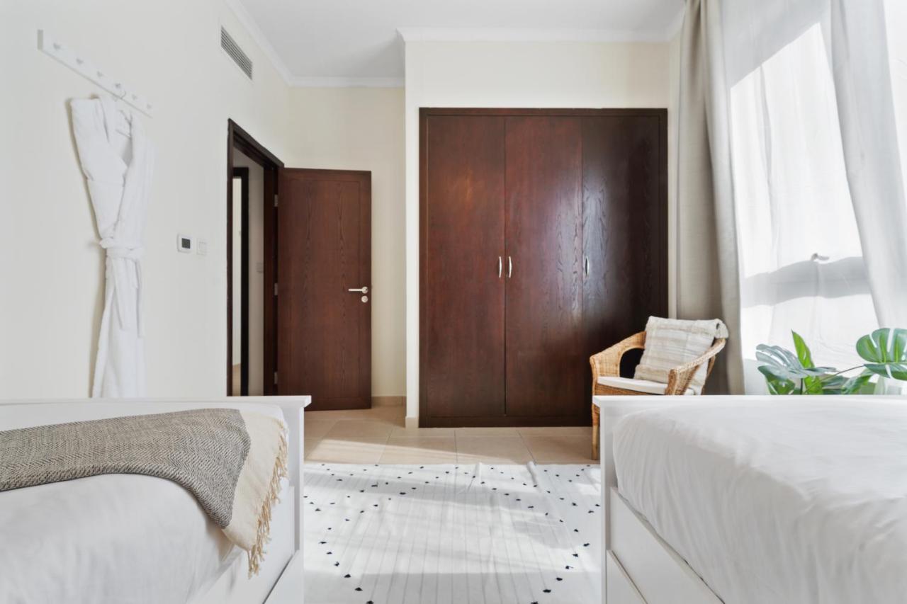 Stylish Apartment With Partial Burj Khalifa View 迪拜 外观 照片